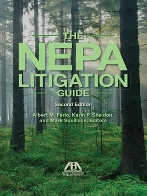 cover image of The NEPA Litigation Guide